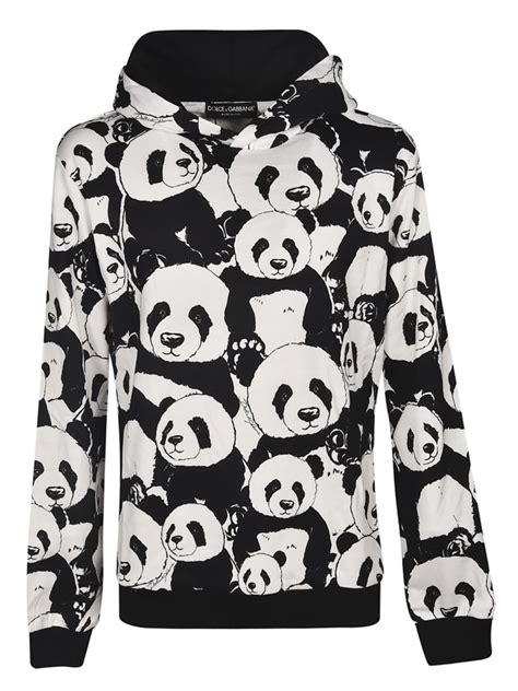 dolce gabbana panda sweatshirt|dolce and gabbana cashmere sweater.